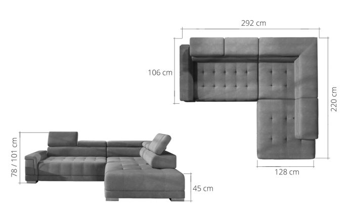 Corner sofa MVSAL-06