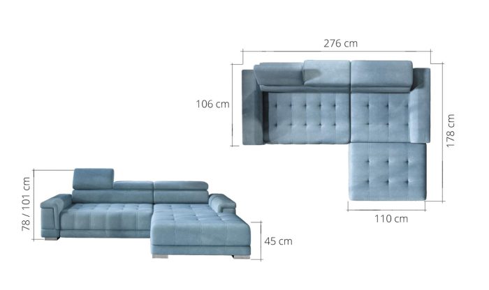 Corner sofa MVSAL-07