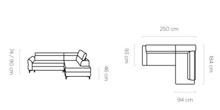 Corner sofa MVSAL-33
