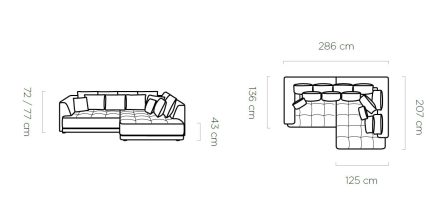 Corner sofa MVSAL-38
