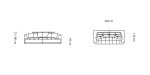 Sofa bed MVSAL-60